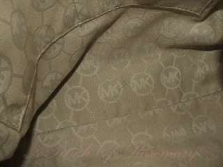 Michael Kors Hamilton Lock Leather N/S Tote Bag Purse Black 