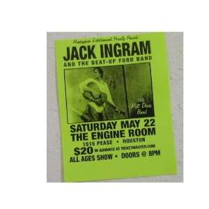 Jack Ingram Handbill poster