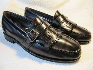 FLORSHEIM Mens Buckle Strap Loafers Size 9 1/2 D  