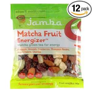 Jamba Trail mixes, Matcha Fruit Energizer, 2.5 Ounce (Pack of 12)