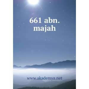 661 abn.majah www.akademya.net  Books