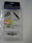 New Hardwater Tackle Ice Fishn Kit 8 Pieces Ice Jigs for Walleye 