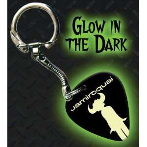  Jamiroquai Glow In The Dark Premium Guitar Pick Keyring 