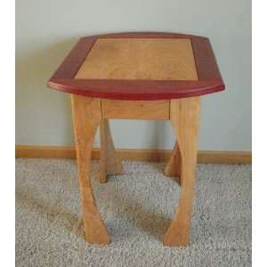  Cherry & Bloodwood End Table 