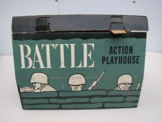 Vintage G.I. Joe Battle Action Playhouse  1960s   