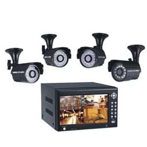  Lyd Technology DVR901A 4 Channels Cameras DVR and 7 in 