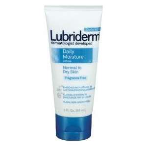  Lubriderm Daily Moisture Lotion Fragrance Free 3oz: Health 