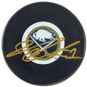  Jhonas Enroth Autographed Buffalo Sabres Hockey Puck 