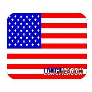  US Flag   Longmeadow, Massachusetts (MA) Mouse Pad 