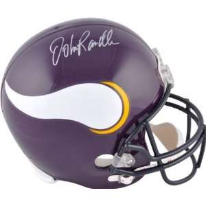  John Randle Autographed Helmet  Details: Minnesota 