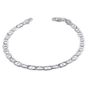   Sterling Silver 4mm Link Chain 7 8 9 Bracelet With Lobster Clasp