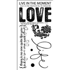    Technique Tuesday Stamps, Live In The Moment: Everything Else