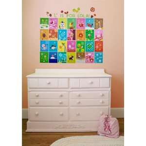 Lively Letters Peel & Place Wall Stickers