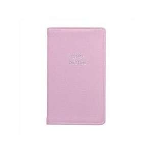  Light Pink Leather Baby Notes Journal 