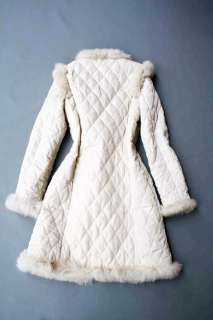   Fur Edge New Fashion Stylish Lammy Dust Coat Outerwear Top  