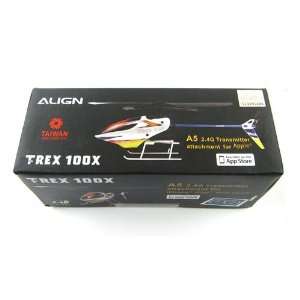   Align T Rex 100X with A5 Transmitter Charger & Lipos (2) Toys & Games