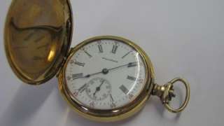 American Waltham Co 1906 Vintage Pocket Watch Wind Up Collectible 