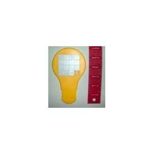   Puzzle Scrambler   Light Bulb Yellow  Case of 100 Toys & Games