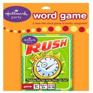  Rush Card Game Party Supplies Toys & Games