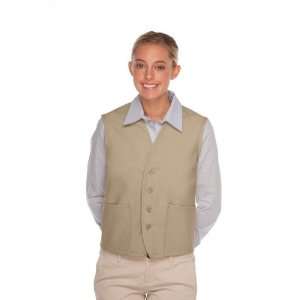  DayStar 742 Two Pocket Uniform Vest Apron   Khaki 