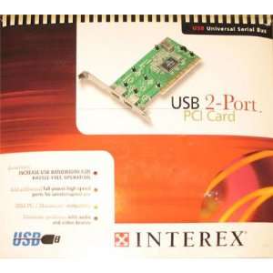  USB adapter   PCI   USB   2 ports: Computers & Accessories