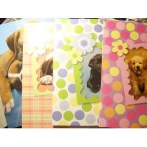  Keith Kimberlin Set of 4 Puppy Folders ~ Boxer, Lab in 