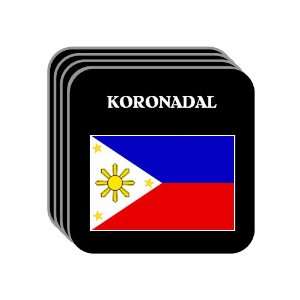  Philippines   KORONADAL Set of 4 Mini Mousepad Coasters 