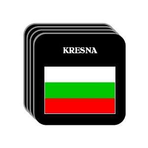  Bulgaria   KRESNA Set of 4 Mini Mousepad Coasters 