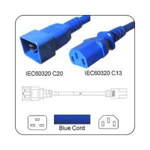  PowerFig PFC2014C1348C AC Power Cord IEC 60320 C20 Plug to C13 