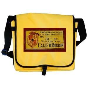  Bourbon Street New orleans Messenger Bag by  