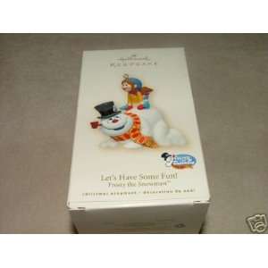   the Snowman Lets Have Some Fun Hallmark Ornament: Everything Else