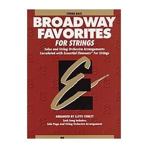  Broadway Favorites for Strings   String Bass   Essential 