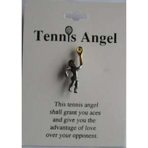  Set of 12  Tennis Angel Pins Toys & Games
