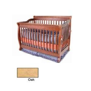  Dela II 3 IN 1 Convertible Crib   Oak Baby