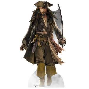   Advanced Graphics Disney Pirates of the Caribbean Jack Sparrow Standup