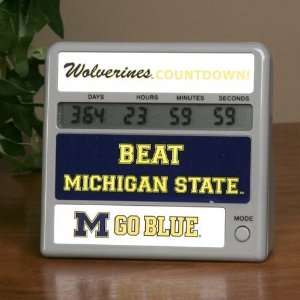    Michigan Wolverines Rivalry Countdown Clock