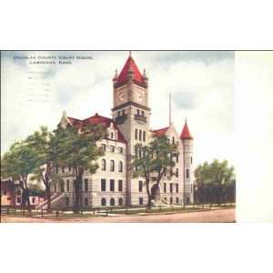 Reprint Lawrence KS   Douglas County Court House  