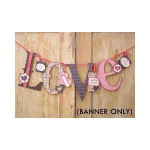   Creations   Adornit   Love Letters Banner Only Arts, Crafts & Sewing