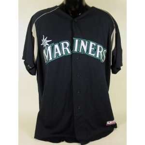   GAME USED MARINERS SPRING TRAINING ROAD JERSEY