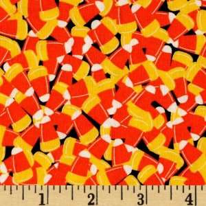  44 Wide Large Candy Corn Orange Fabric By The Yard Arts 