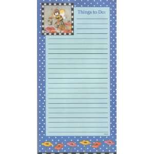   Magnetic Refrigerator Grocery To Do List Note Pad: Office Products