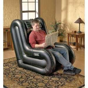  Inflatable Massage Chair Black: Home & Kitchen