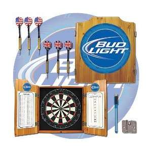  Bud Light Lime Dart Cabinet Includes Darts and Board 
