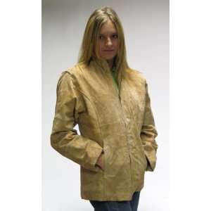  Suede Leather Ladies Jacket. Size M