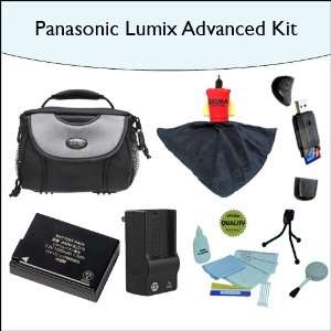   Case, 1 Hour Rapid Charger and much more For Panasonic GF2 Camera