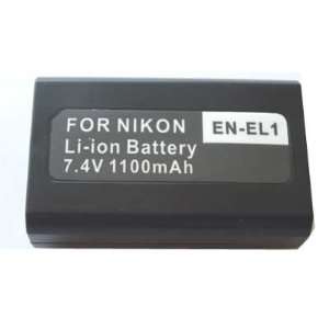  Nikon EN EL1 Brand New 1100mAh COMPATIBLE Battery for Nikon CoolPix 