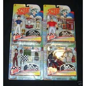   Set which includes: Speed Racer, Trixie, Captain Terror and Pops Racer