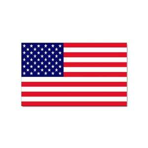  United States Flag Rectangular Sticker: Office Products
