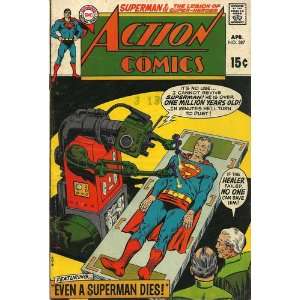  Action #387 Comic Book (Apr 1970) Fine  : Everything Else