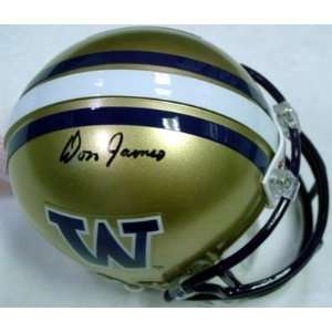  Don James (University of Washington) Mini Helmet Sports 